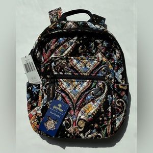 Vera Bradley Harry Potter Friends At Hogwarts Small Backpack Mini Cotton NWT